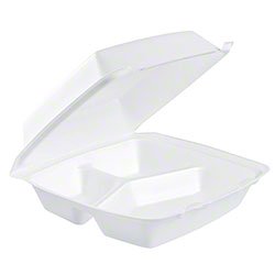 Convermex White Large 3 Comp 9X9X3