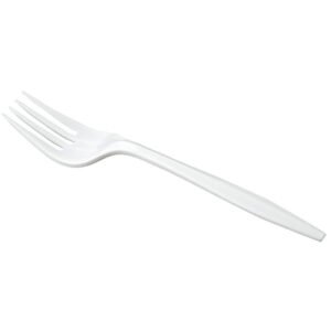 Durable White Heavy-Duty Fork