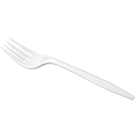 Durable White Heavy-Duty Fork