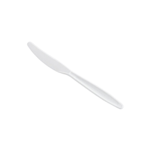Sleek Medium White Kitchen Knife