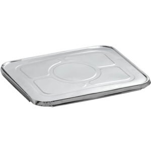 Lid Half Size Aluminum Pan-100 CT