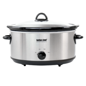 Better Chef 6QT Stainless Slow Cooker-IM-469S