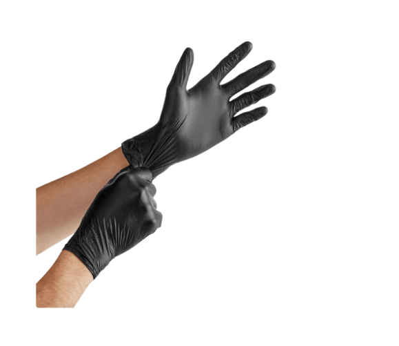 Black Nitrile Gloves - Large 1000 CASE