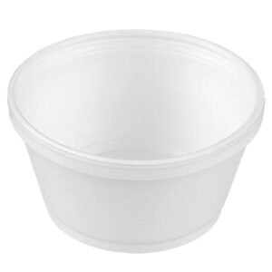 Durable Convermex 8 oz Foam Container