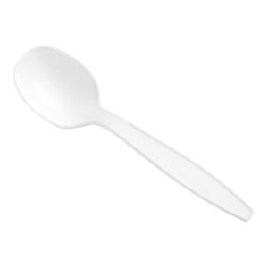 Premium White Spoon HD Cutlery