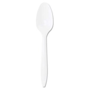 Durable Medium White Spoon Essentials